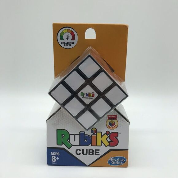 NWT Rubik's Cube Original Mechanical Puzzle Cube Game Toy Kids 3x3 Hasbro NIB - Picture 1 of 8
